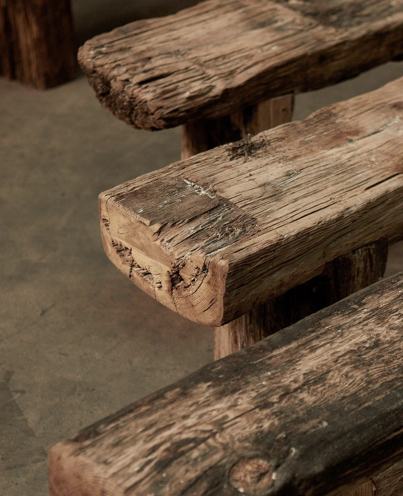 Acacia Wood Bench - Image 5