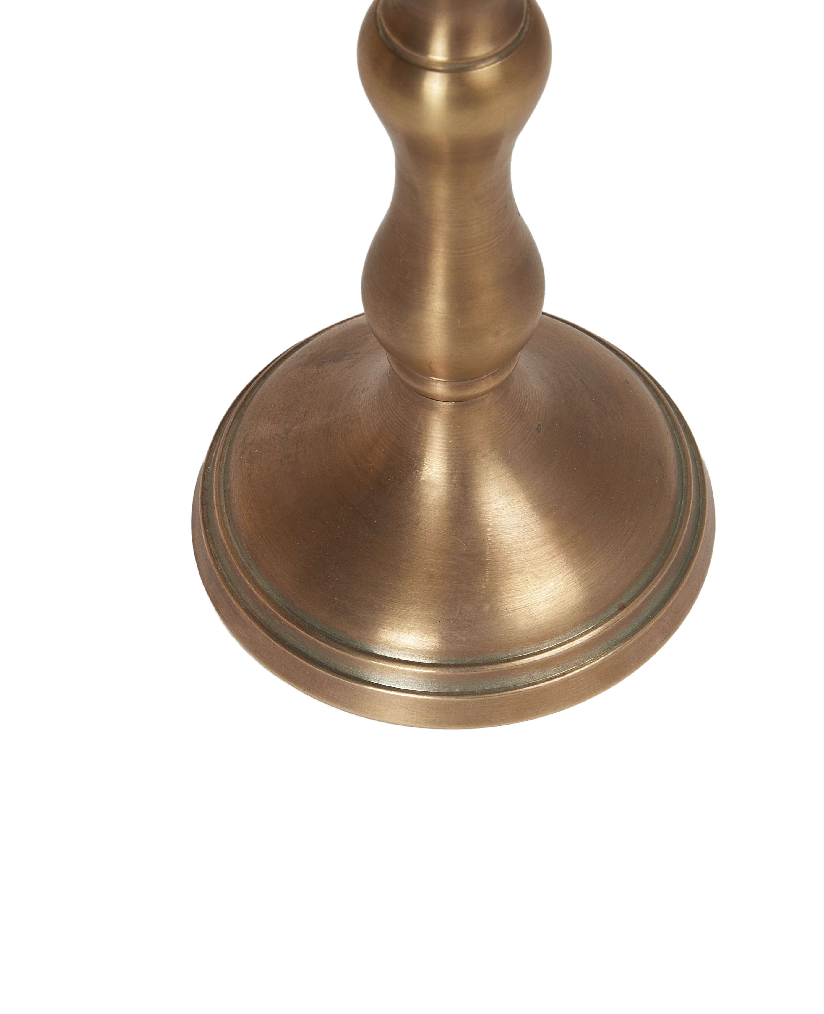 Ambiance Brass Taper Candlestick - Deux - Image 4