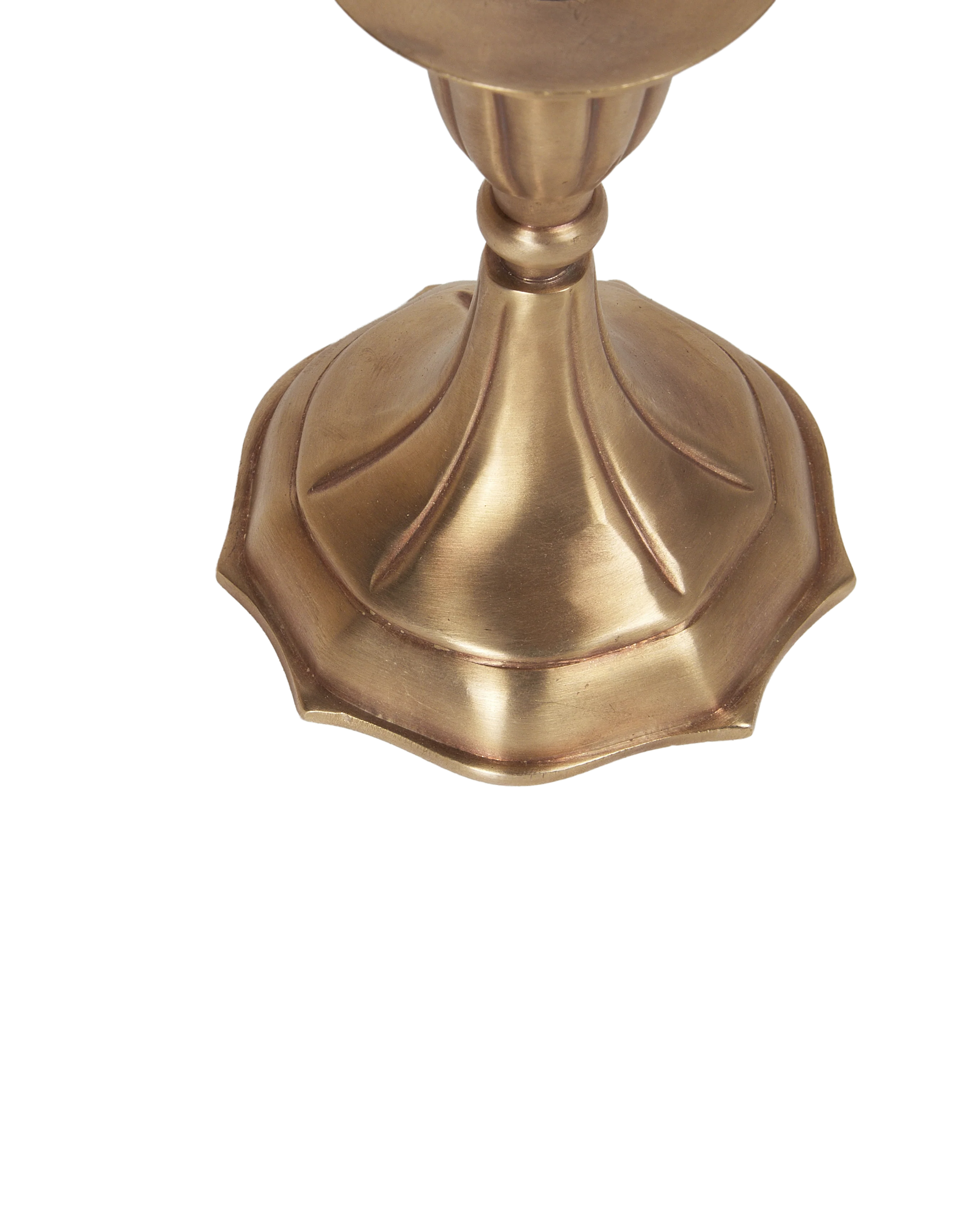 Ambiance Brass Taper Candlestick - Un - Image 4