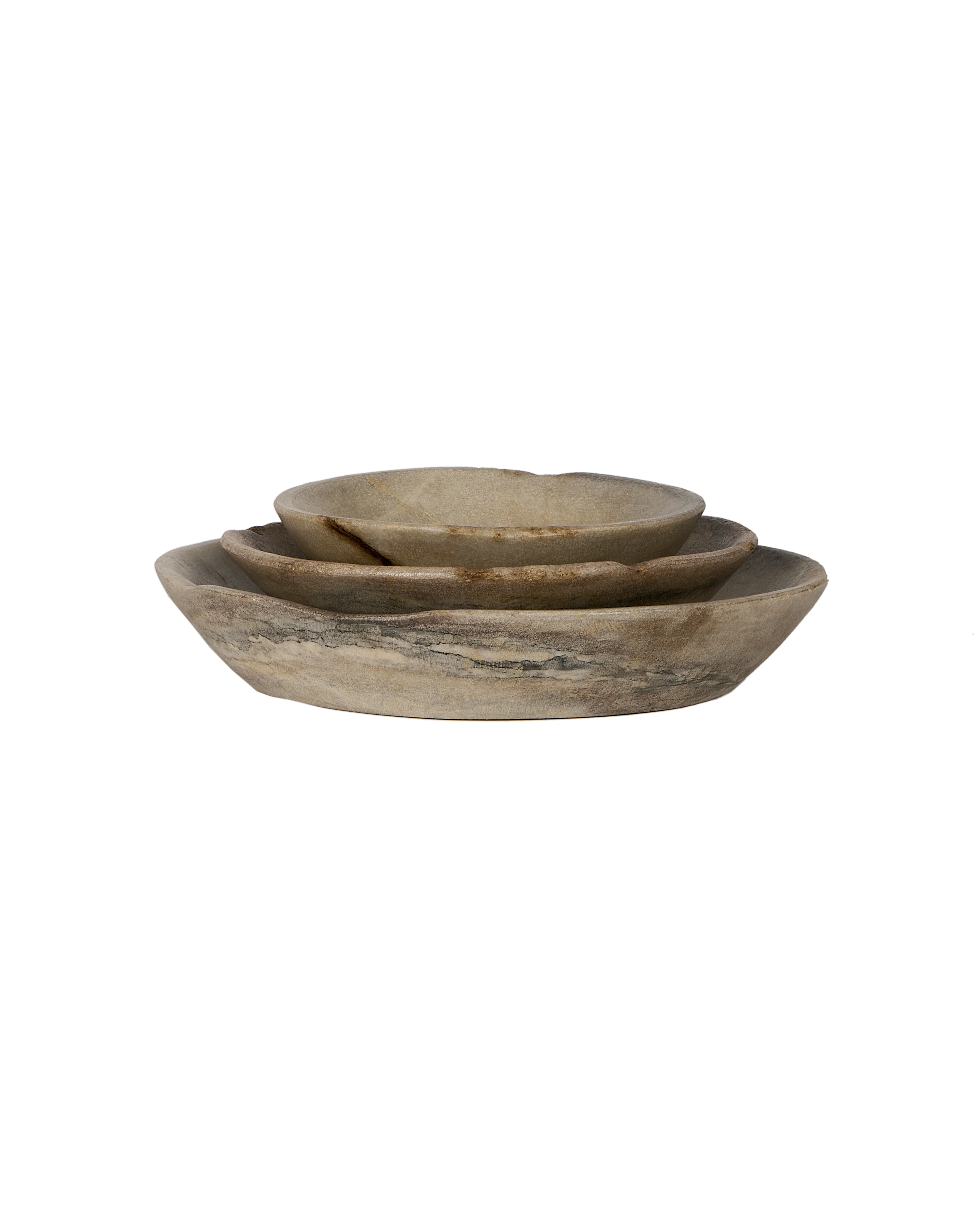 Carved Marble Bowl - Light - Image 3