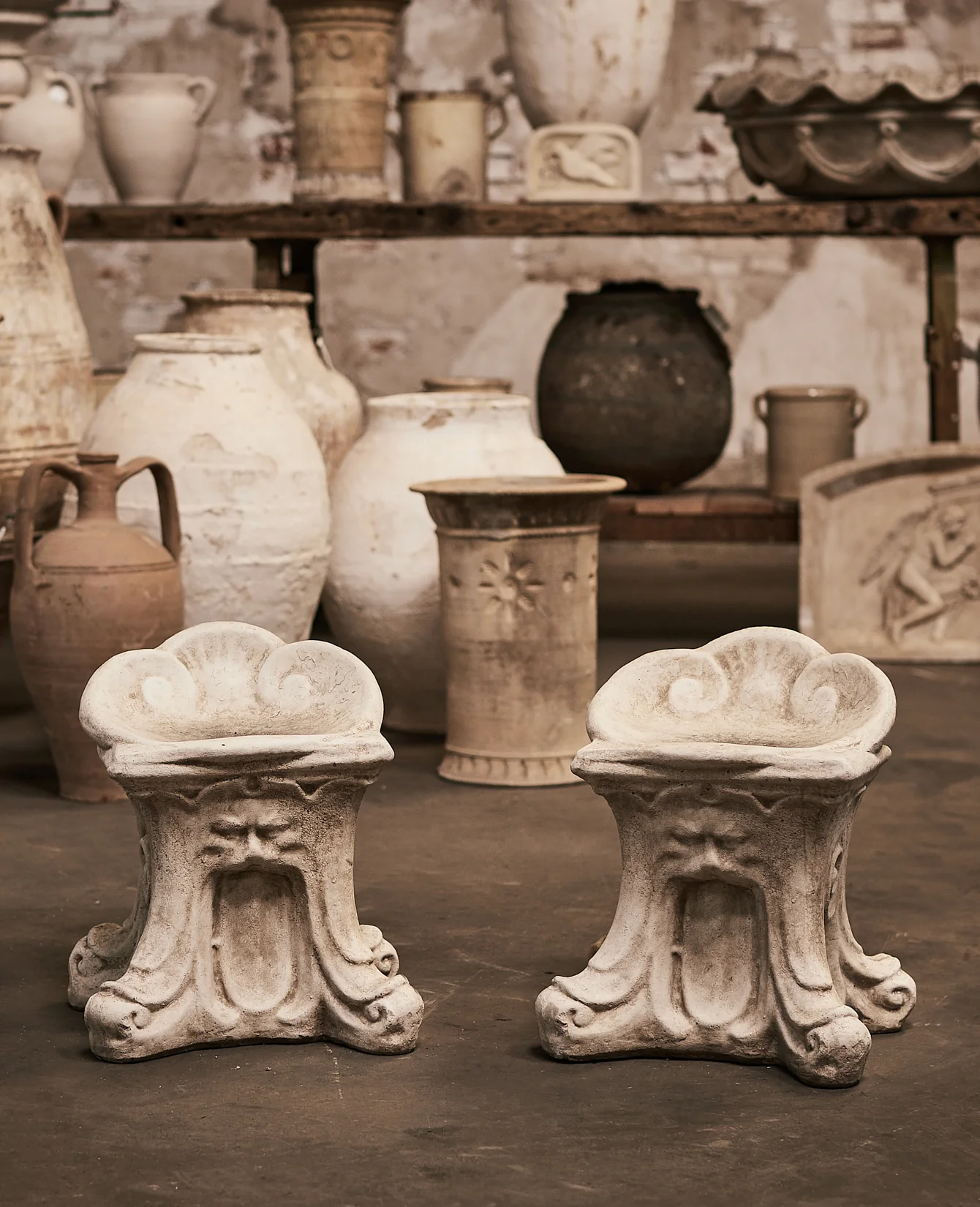 Cast Garden Stool - Image 7