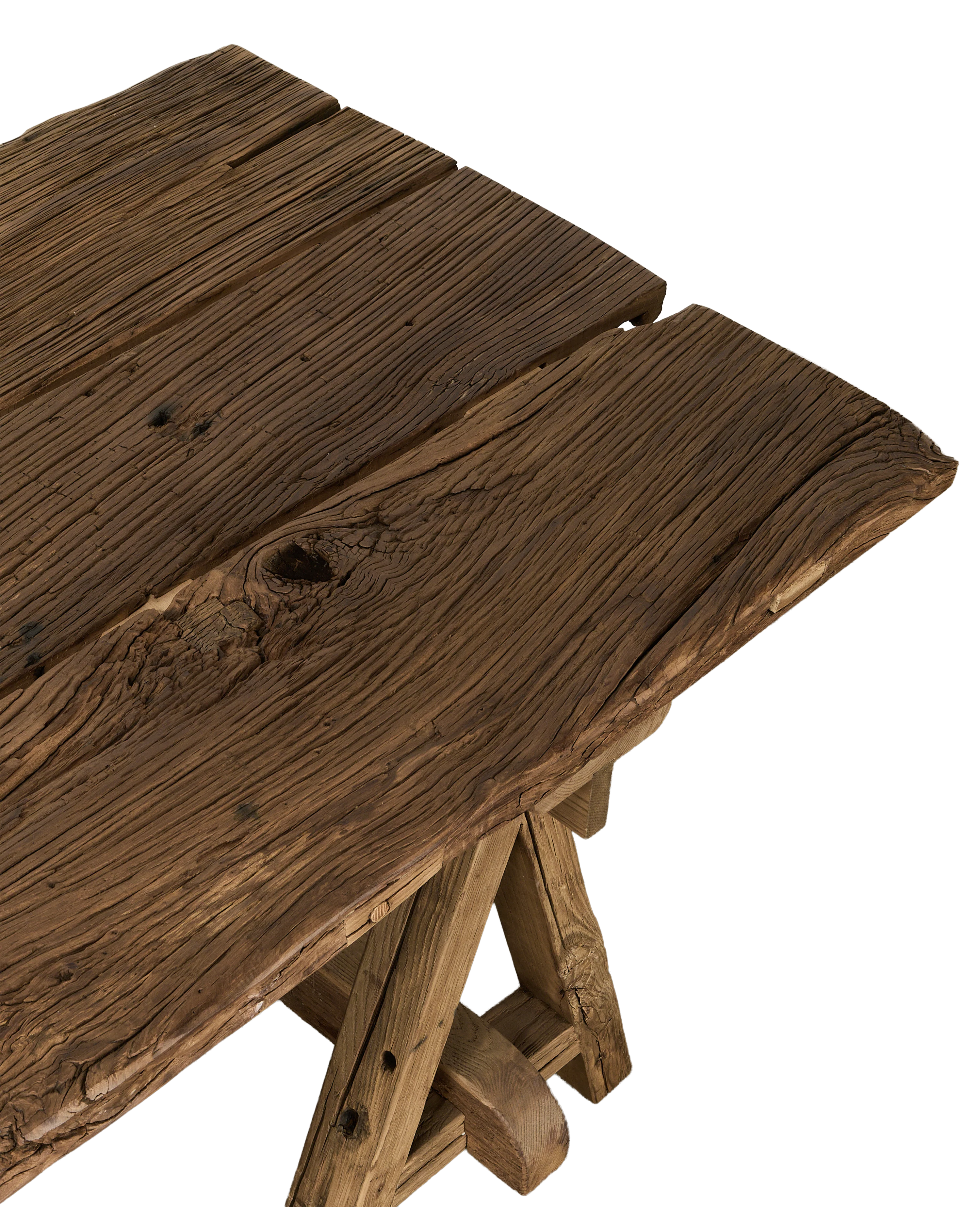 Chestnut Dining Table - Trestle - Image 6