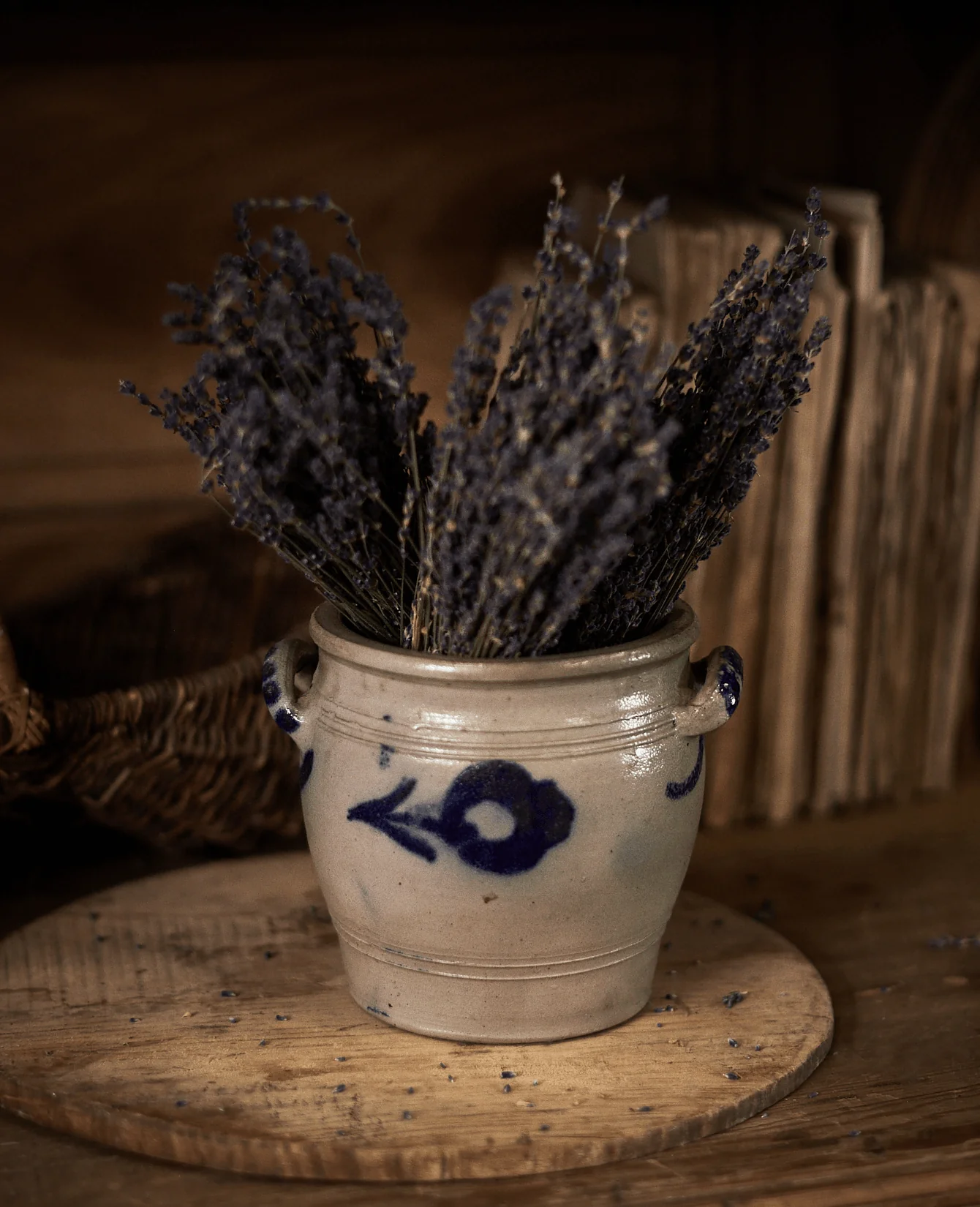 Confit Jar - Blue Alsace Glaze - Image 3