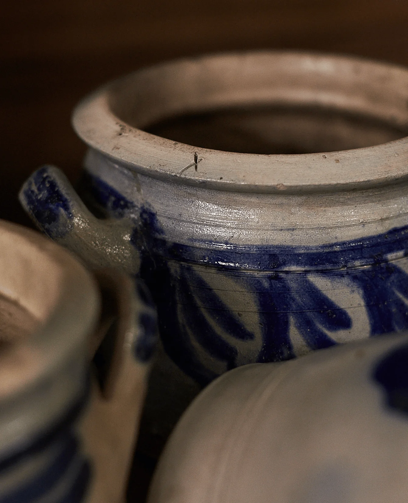 Confit Jar - Blue Alsace Glaze - Image 4