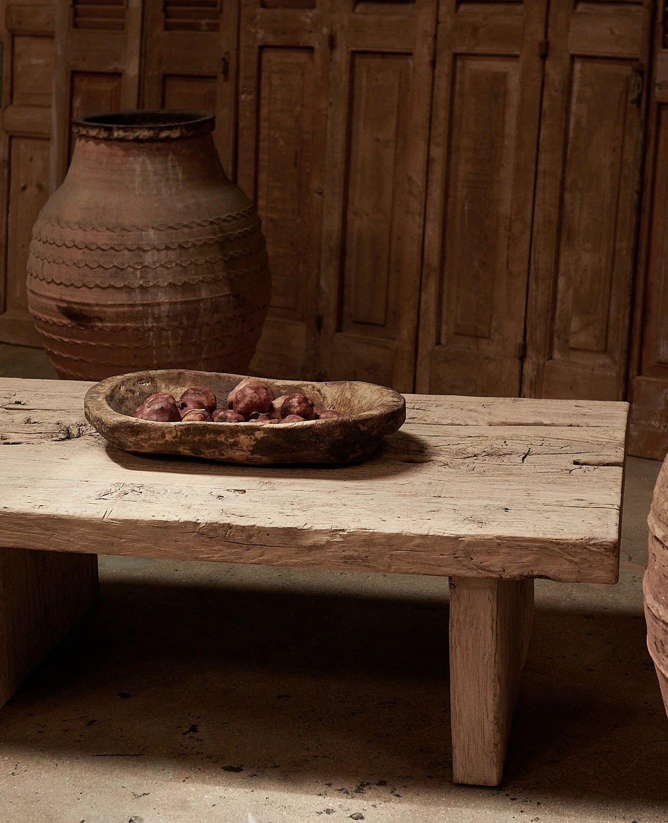Elm Coffee Table - White Wash - Image 3