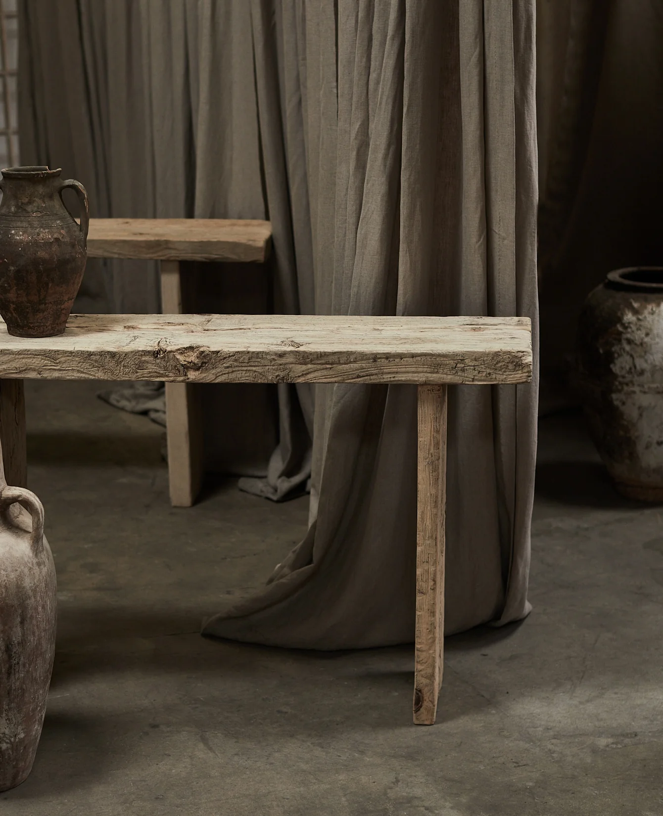 Chunky Elm Console - Bleached - Image 3