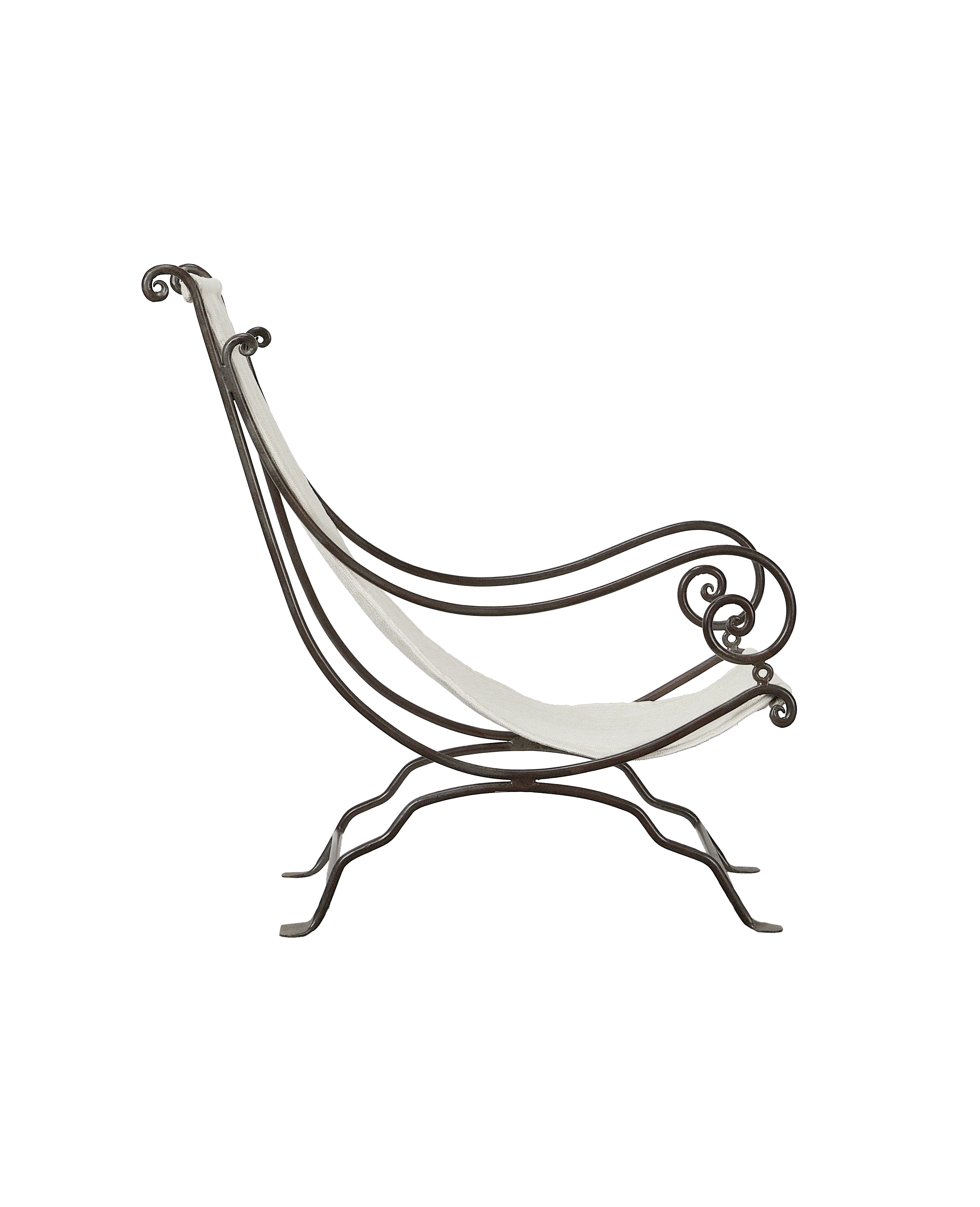 Evermore Sling-Back Chair - Creme - Image 3