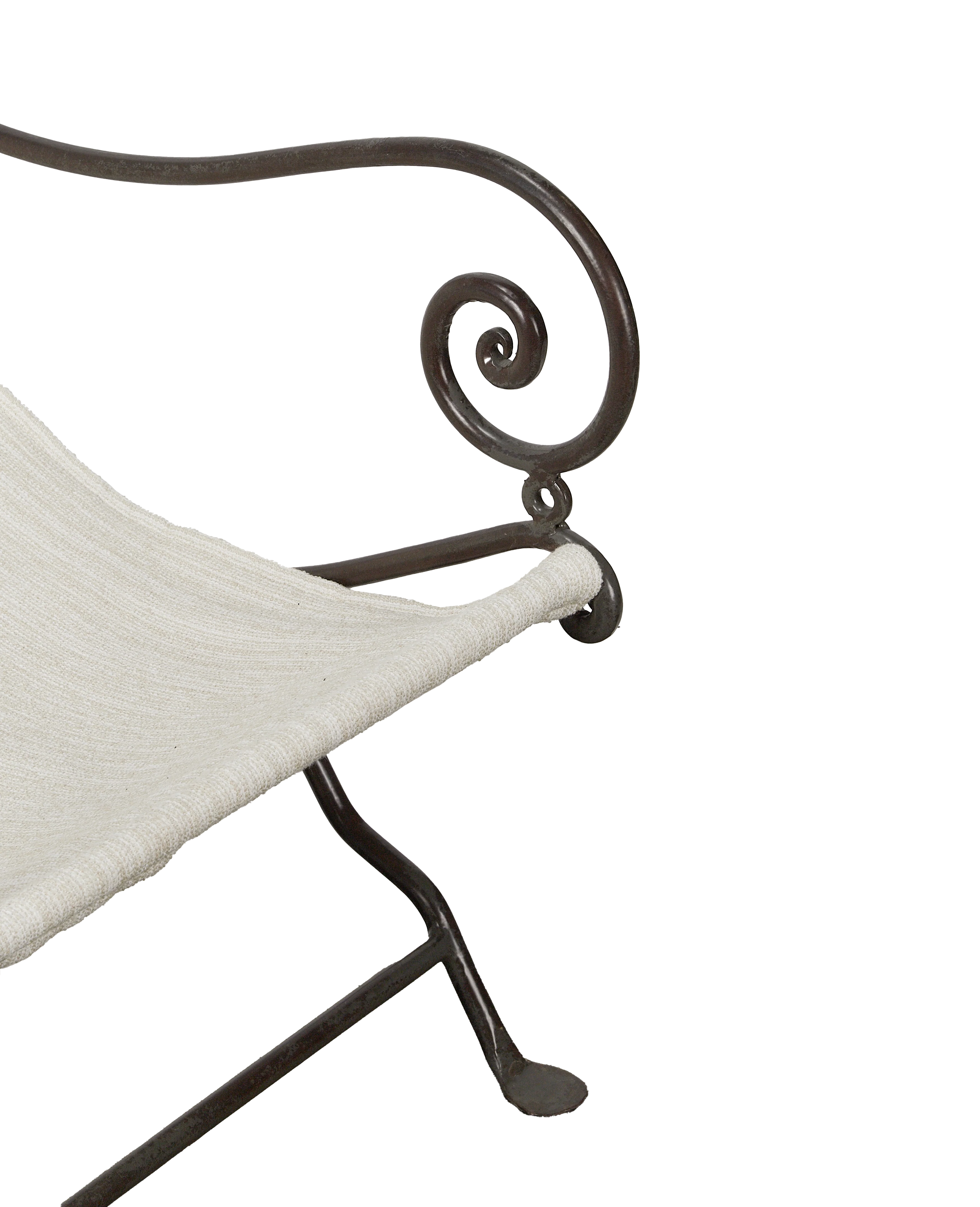 Evermore Sling-Back Chair - Creme - Image 5