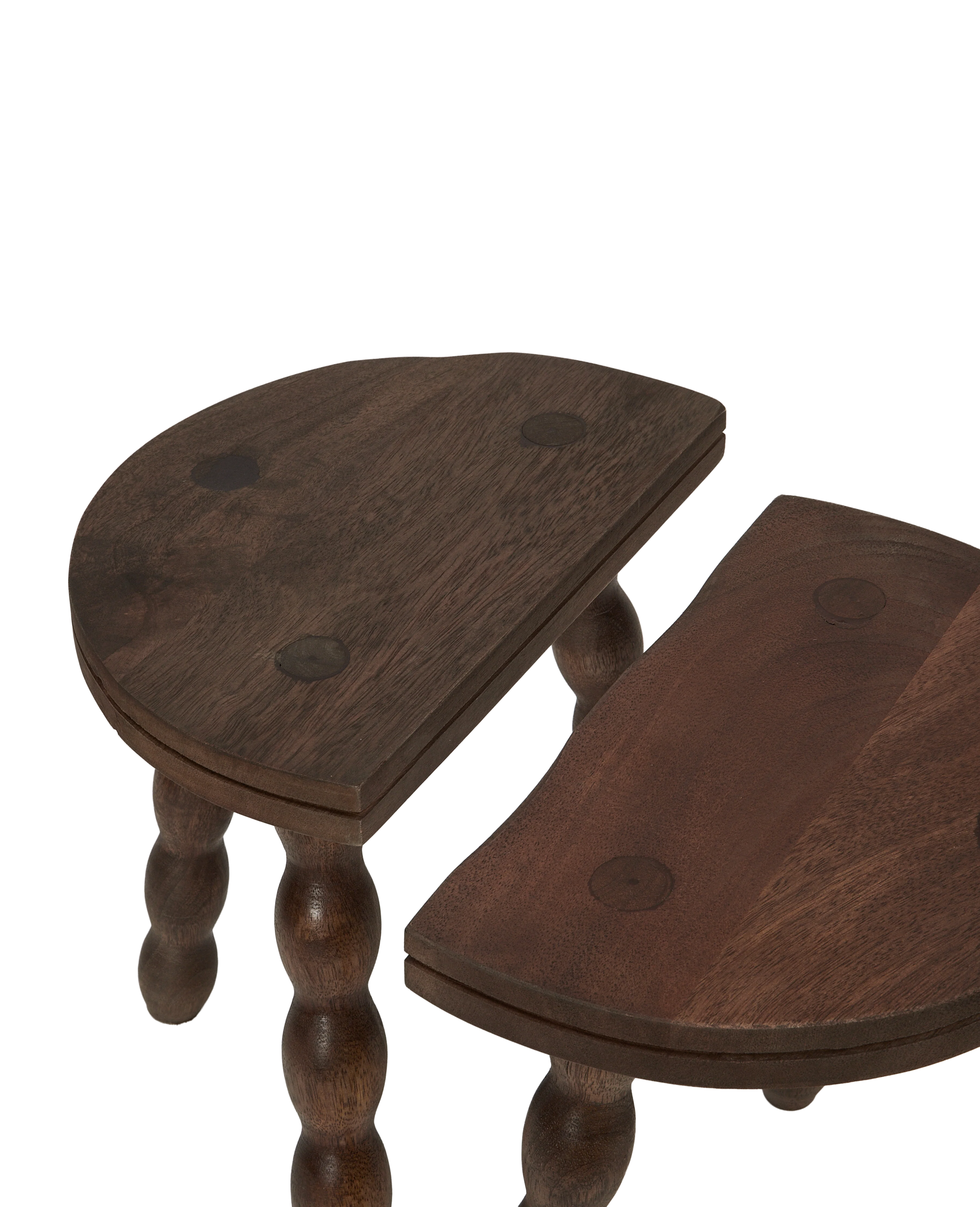 Milking Stool Petite Demi - Merlot - Image 7