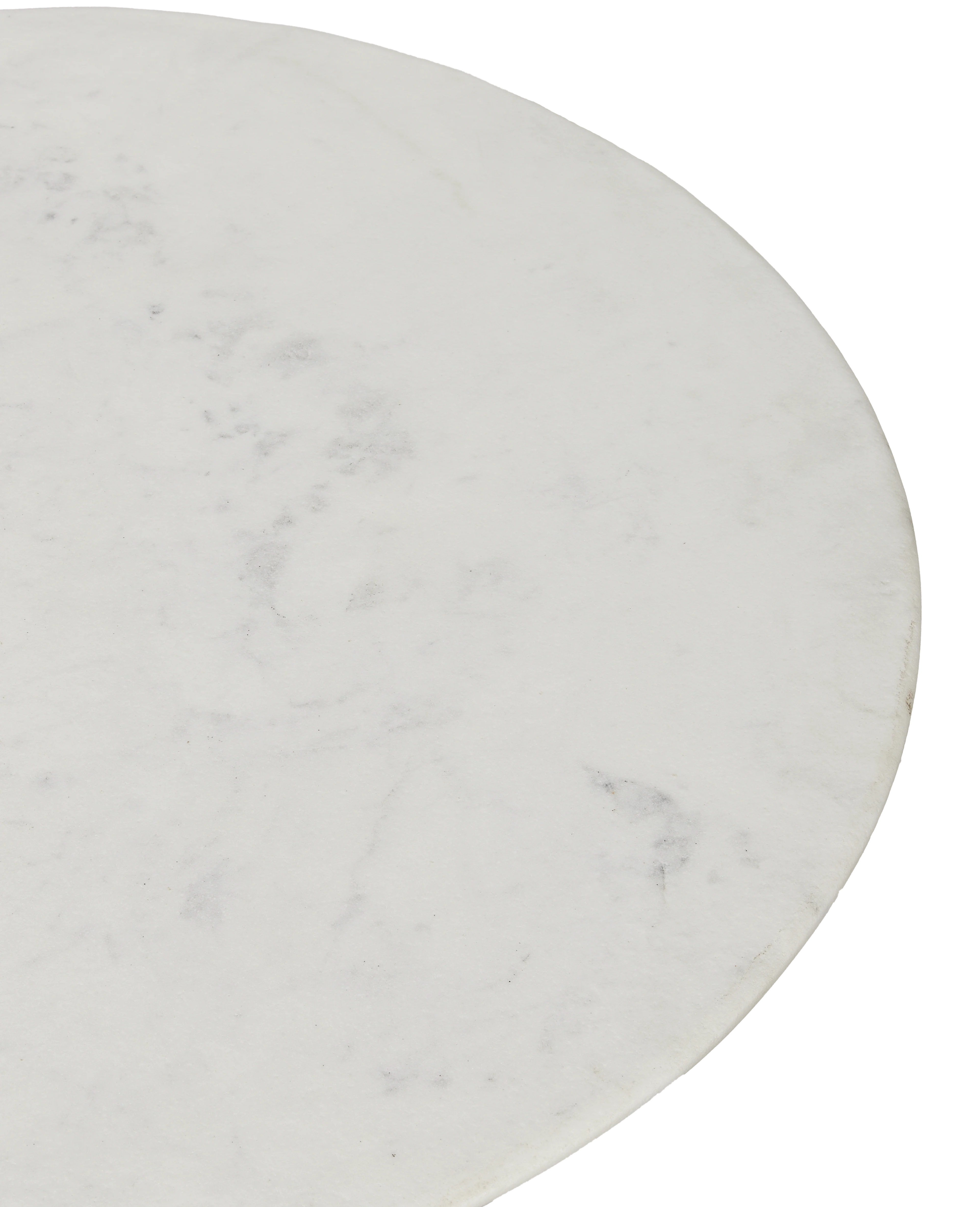 Romeo Marble Coffee Table - Bone - Image 4